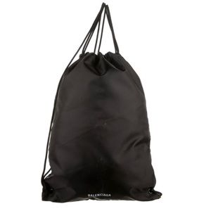 Jumbo Balenciaga Logo Nylon Backpack